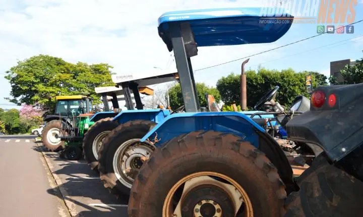 Fé e tradição marcam Missa do Produtor Rural com bênção de máquinas e carreata pelas ruas da cidade