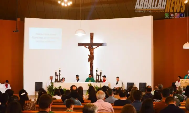 Fé e tradição marcam Missa do Produtor Rural com bênção de máquinas e carreata pelas ruas da cidade