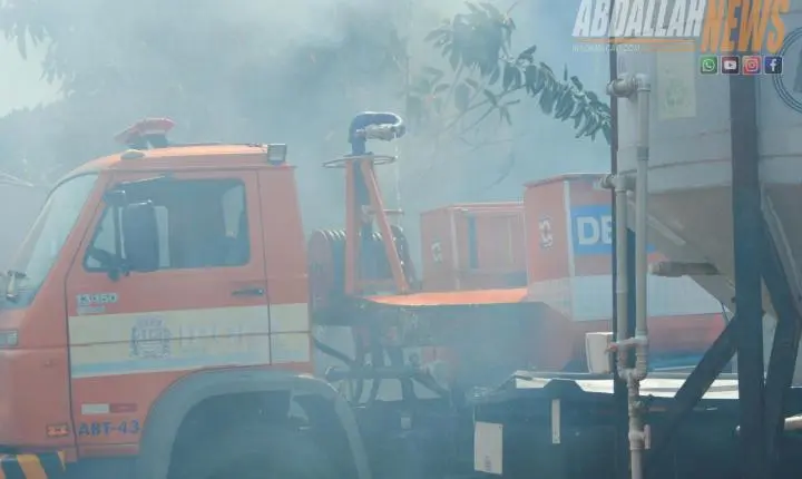 Fogo atinge árvore de grande porte no centro de Iporã e mobiliza Defesa Civil