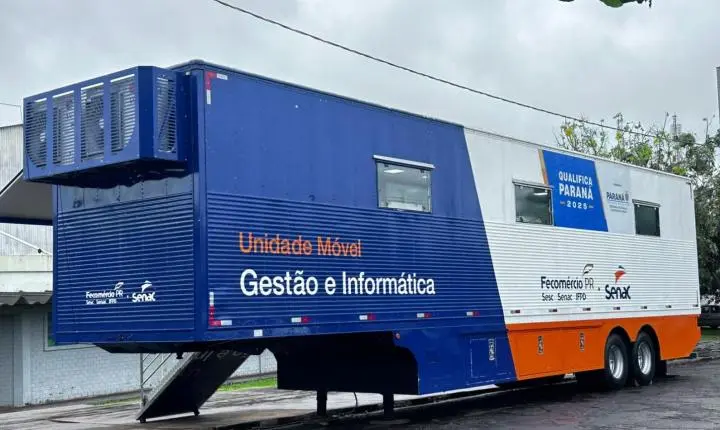 Foi dada a partida na Carreta Escola: Iporã recebe unidade móvel do Senac com cursos gratuitos