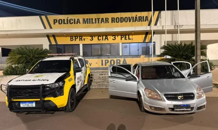 Fuga policial termina com apreensão de mil pacotes de cigarros contrabandeados