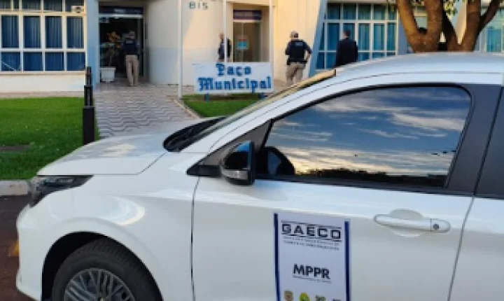 Gaeco deflagra a Operação Chimera e cumpre mandados em apuração sobre possíveis crimes de peculato e fraudes a licitações do Município de Altônia