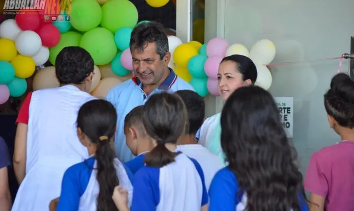 Ginásio de Esportes de Iporã se transforma novamente em um parque de diversão para celebrar o Dia das Crianças