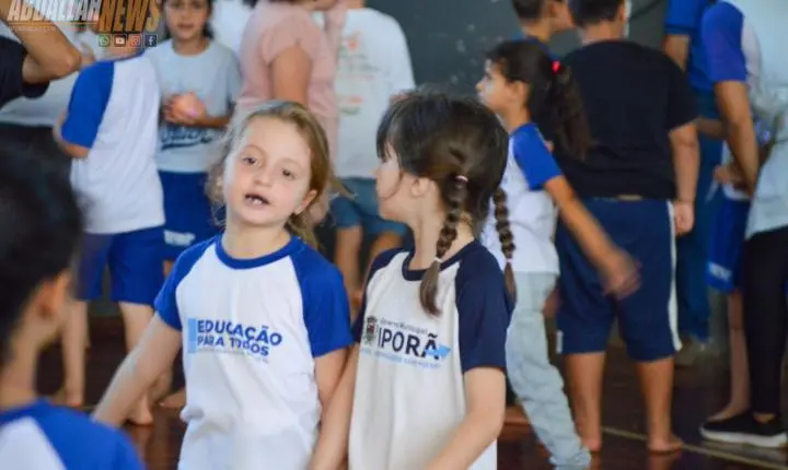 Ginásio de Esportes de Iporã se transforma novamente em um parque de diversão para celebrar o Dia das Crianças