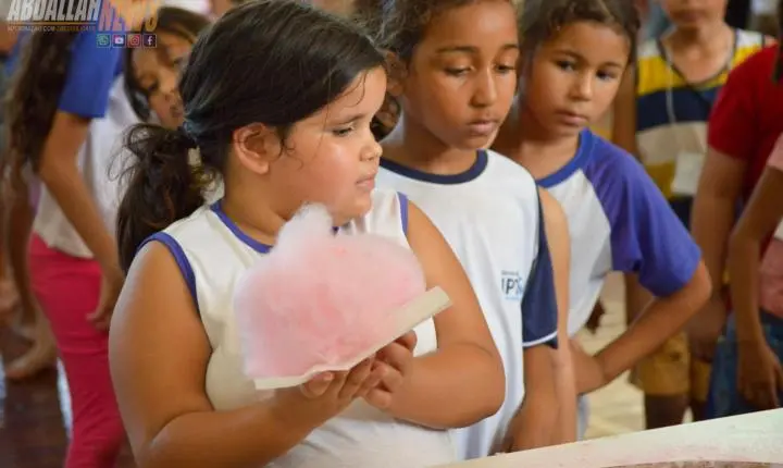 Ginásio de Esportes de Iporã se transforma novamente em um parque de diversão para celebrar o Dia das Crianças