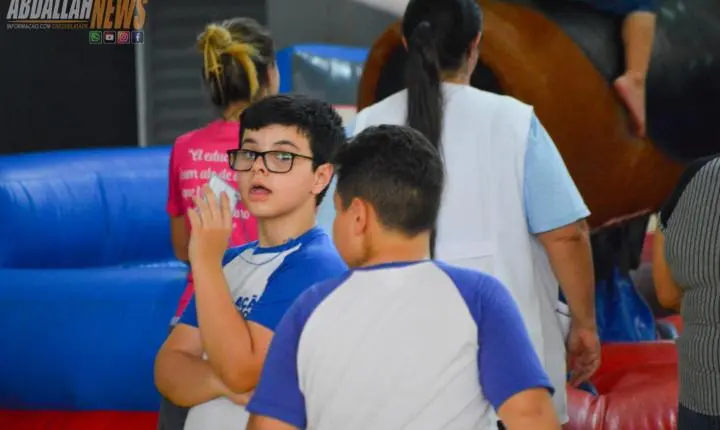 Ginásio de Esportes de Iporã se transforma novamente em um parque de diversão para celebrar o Dia das Crianças