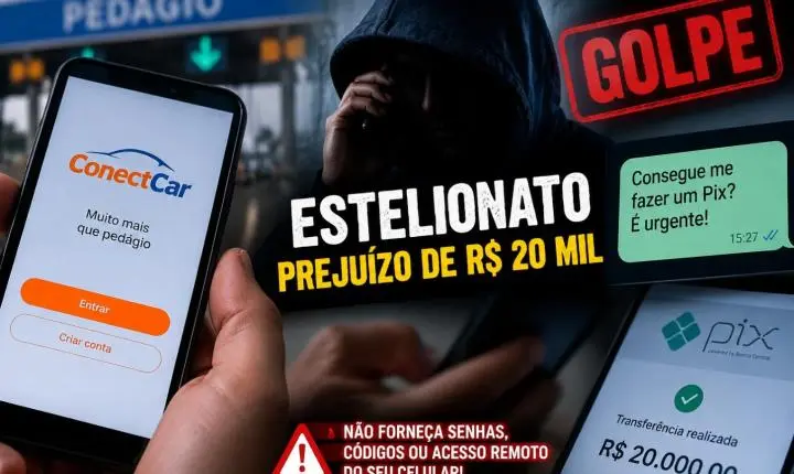 Golpista se passa por suporte técnico e causa prejuízo de R$ 20 mil em Altônia