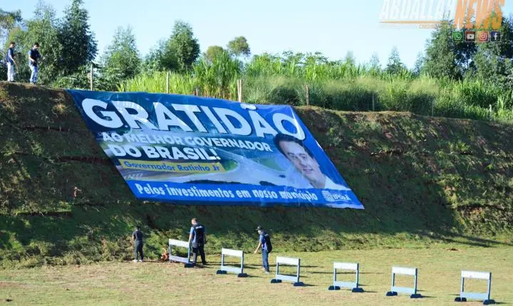 Governador Ratinho Junior inaugura viaduto e anuncia pacote de R$ 72 milhões em investimentos em Iporã