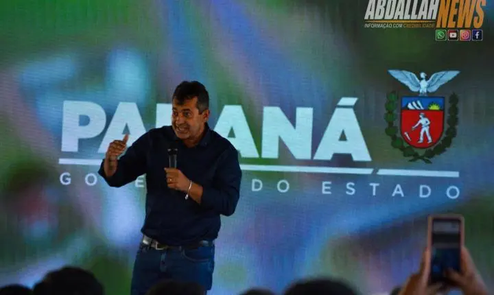 Governador Ratinho Junior inaugura viaduto e anuncia pacote de R$ 72 milhões em investimentos em Iporã
