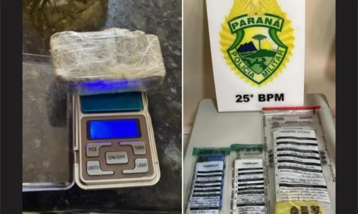Homem é preso por tráfico de drogas na área rural de Iporã