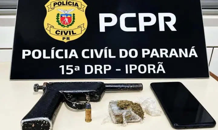 Homem é preso por tráfico e extorsão após cobrar R$ 10 mil por dívida de R$ 600