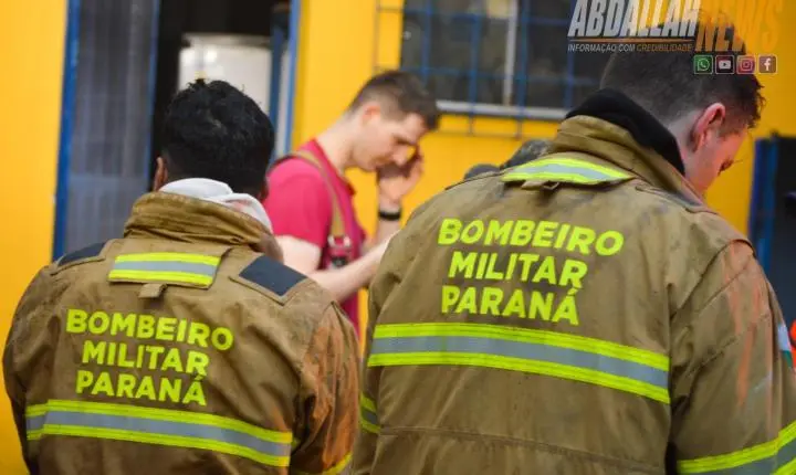 Incêndio destrói Mercado Santa Inês e deixa Iporã em clima de muita tristeza