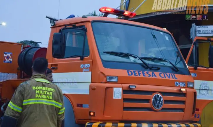 Incêndio destrói Mercado Santa Inês e deixa Iporã em clima de muita tristeza