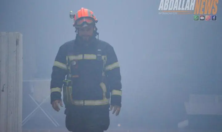 Incêndio destrói Mercado Santa Inês e deixa Iporã em clima de muita tristeza
