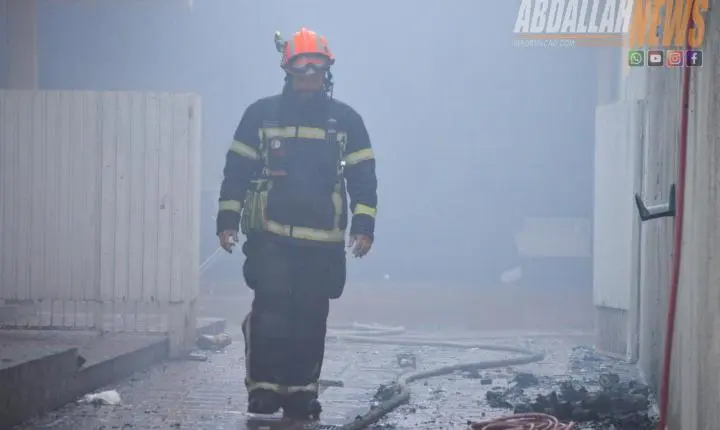 Incêndio destrói Mercado Santa Inês e deixa Iporã em clima de muita tristeza