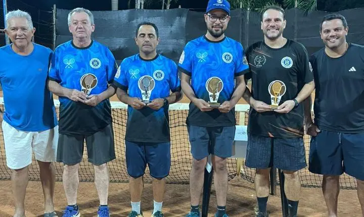 João Gabriel e Roni conquistam título do Torneio de Tênis Dupla Livre no Clube de Campo de Iporã