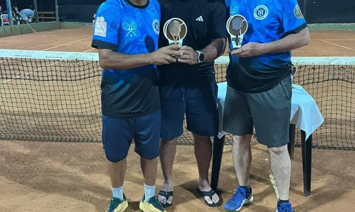 João Gabriel e Roni conquistam título do Torneio de Tênis Dupla Livre no Clube de Campo de Iporã