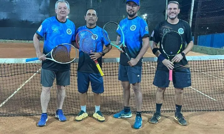 João Gabriel e Roni conquistam título do Torneio de Tênis Dupla Livre no Clube de Campo de Iporã