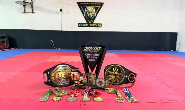 Jovem atleta de Iporã embarca para Brasília em busca de mais um cinturão no UFK Union Fight Kombat