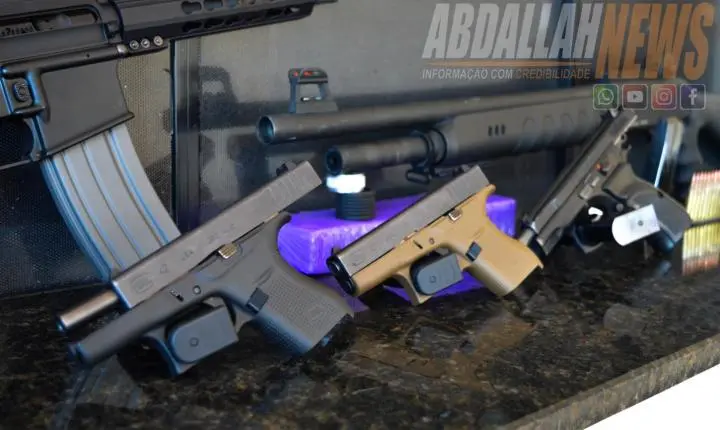 Mais de 100 kg de drogas e armas de grosso calibre são apreendidos durante ação policial na rodovia de Iporã