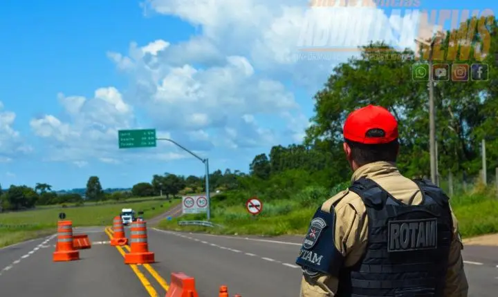 Mais de 100 kg de drogas e armas de grosso calibre são apreendidos durante ação policial na rodovia de Iporã