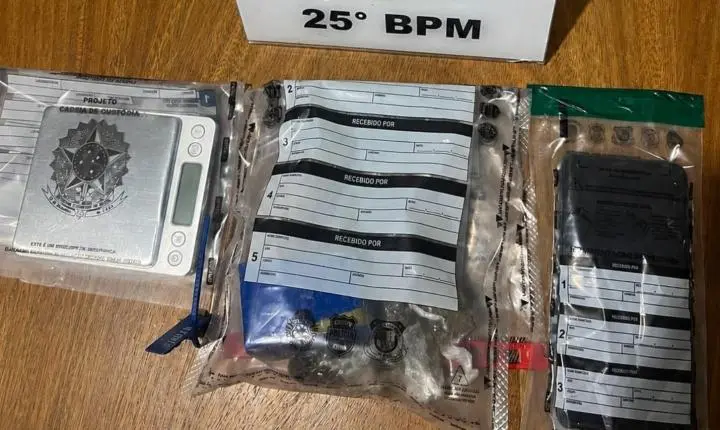 Motociclista é preso com mais de 200 gramas de maconha durante ação da ROCAM em Perobal