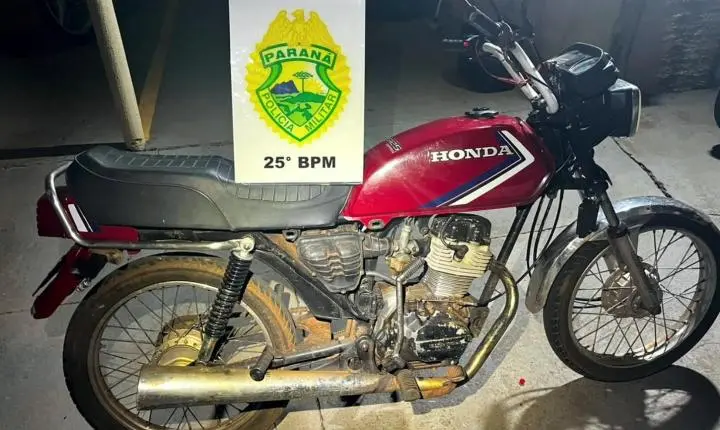 Motociclista embriagado, sem CNH e com veículo irregular é preso após causar acidente