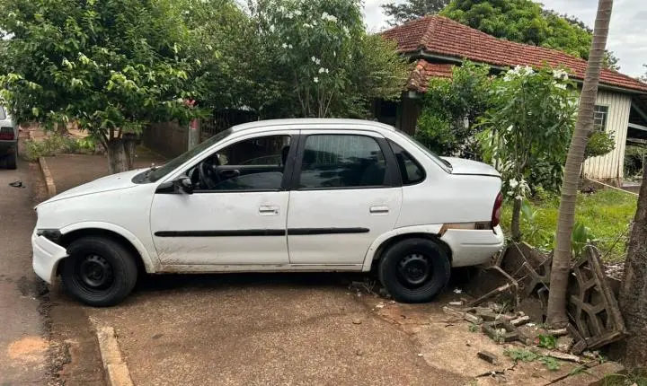 Motorista é preso por embriaguez ao volante após colisão frontal no Centro de Alto Piquiri
