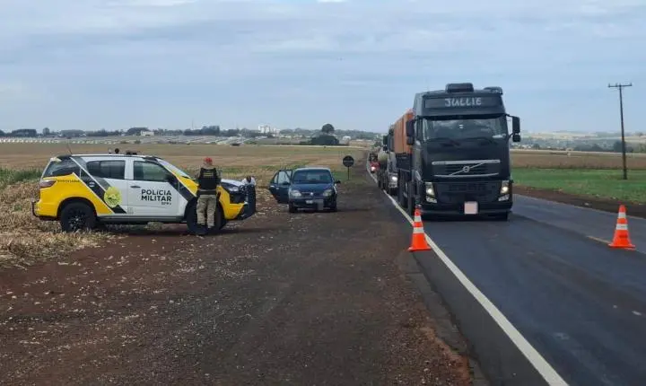 Motorista é preso por embriaguez ao volante em Francisco Alves