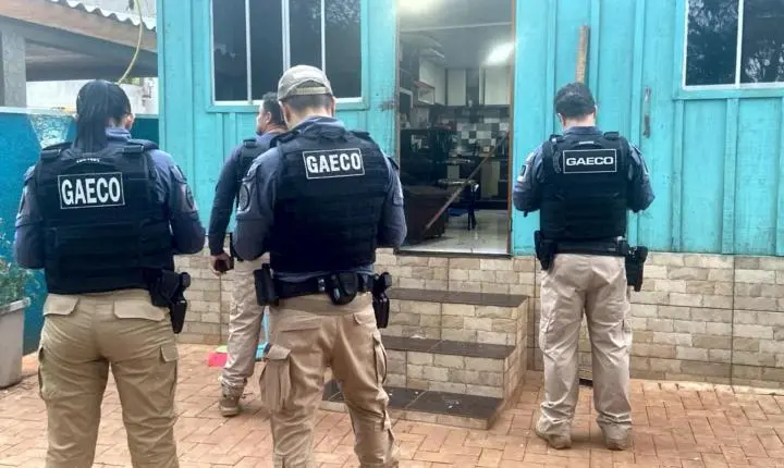Operação do Gaeco contra o PCC tem alvo em Iporã e outras três cidades do Paraná
