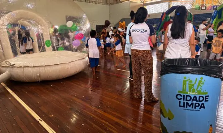 Páscoa das Crianças com a Prefeitura de Iporã