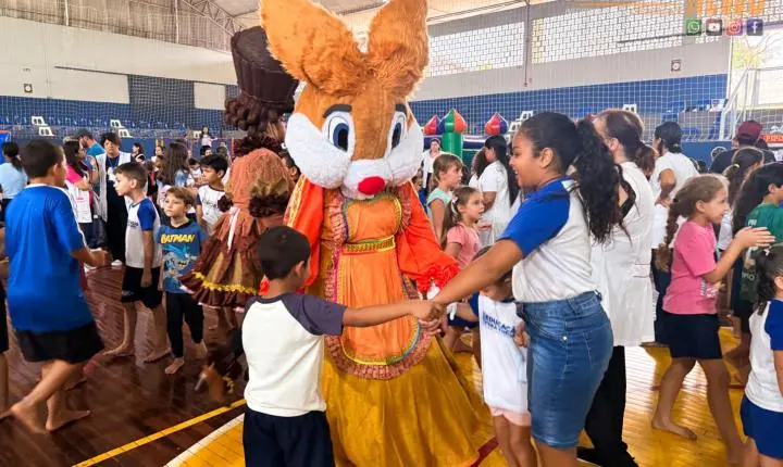 Páscoa das Crianças com a Prefeitura de Iporã