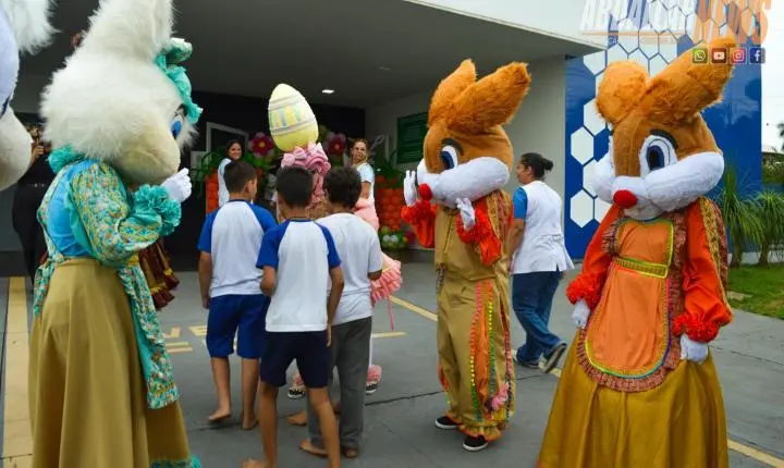 Páscoa das Crianças com a Prefeitura de Iporã