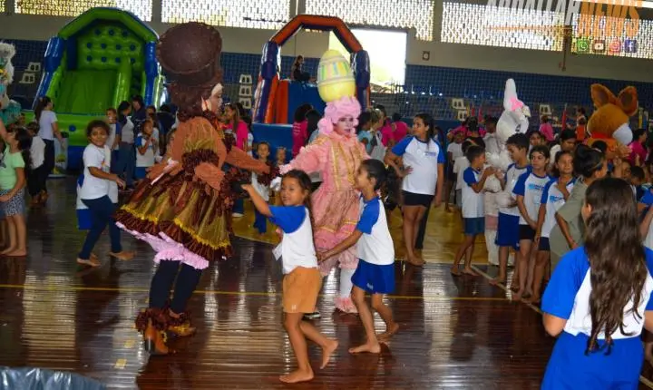 Páscoa das Crianças com a Prefeitura de Iporã