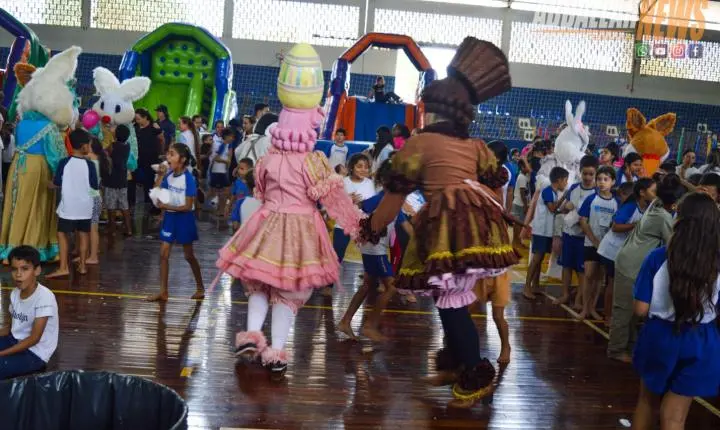 Páscoa das Crianças com a Prefeitura de Iporã