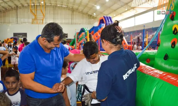 Páscoa das Crianças com a Prefeitura de Iporã