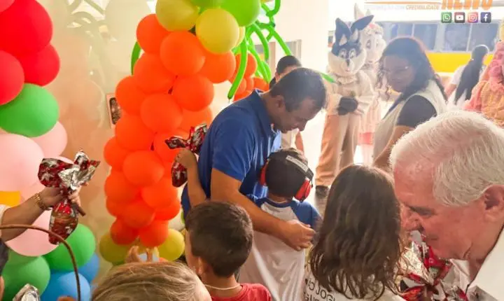 Páscoa das Crianças com a Prefeitura de Iporã