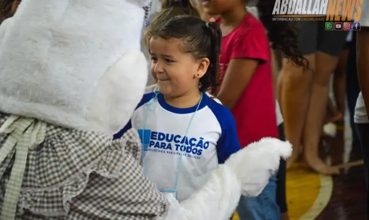 Páscoa das Crianças com a Prefeitura de Iporã