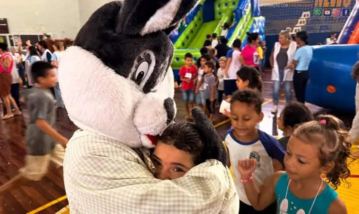 Páscoa das Crianças com a Prefeitura de Iporã