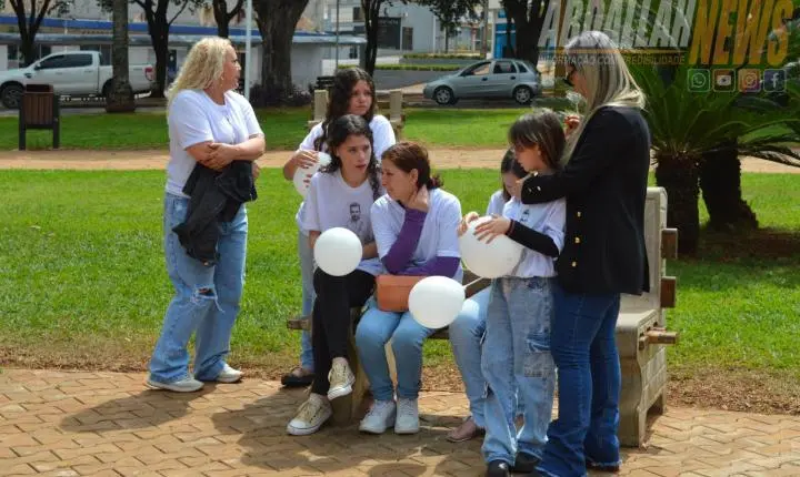 Passeata em homenagem a Danilo reúne amigos e familiares em clamor por justiça em Iporã