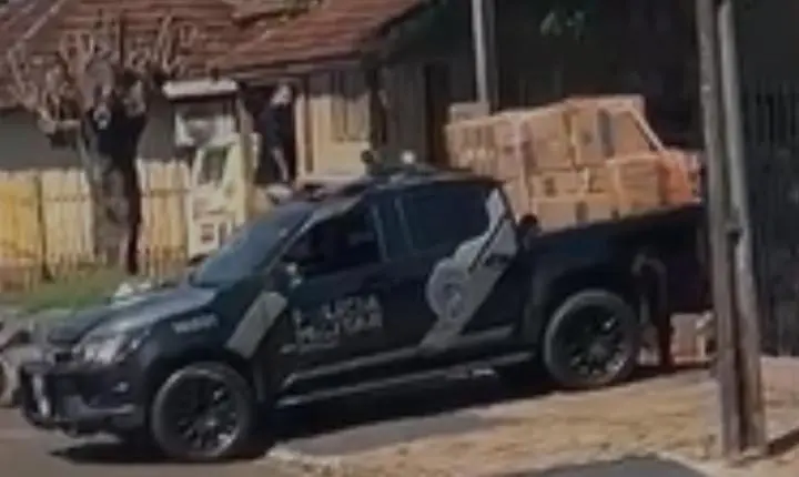 PM e Receita Federal apreendem 1.700 pacotes de cigarros contrabandeados em Iporã