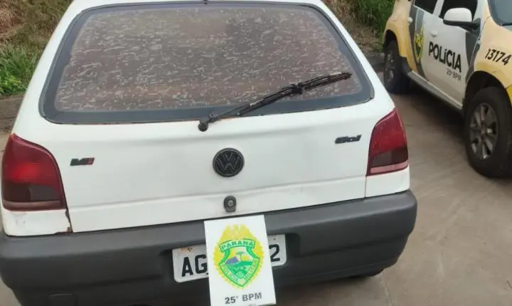 PM recupera veículo furtado e prende homem por receptação em Pérola