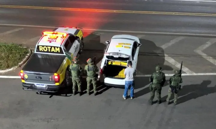 Polícia Militar Ambiental apreende mais de 350 kg de maconha durante bloqueio; prejuízo ao crime chega a R$ 768 mil