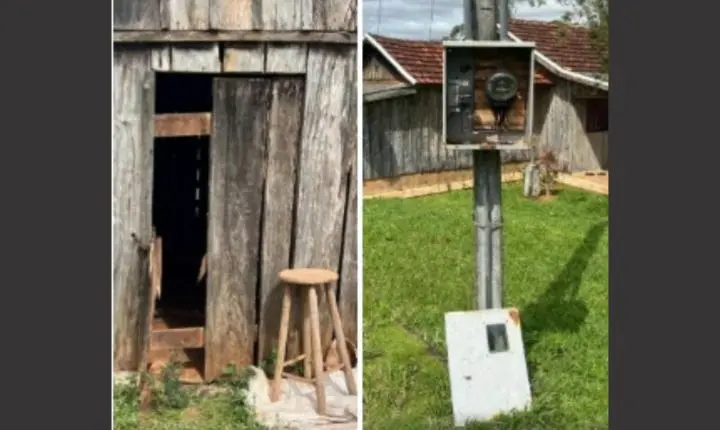Residência é arrombada e tem cerca de 100 metros de fios furtados em Francisco Alves