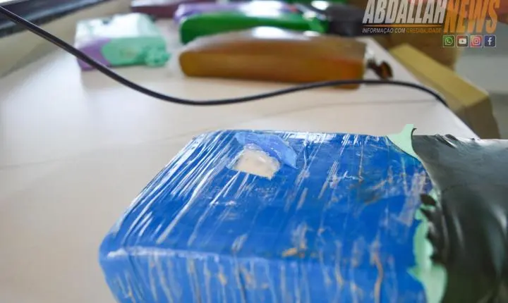ROTAM encontra 16.850kg de cocaína escondidos no tanque de combustível de carro na PR-323