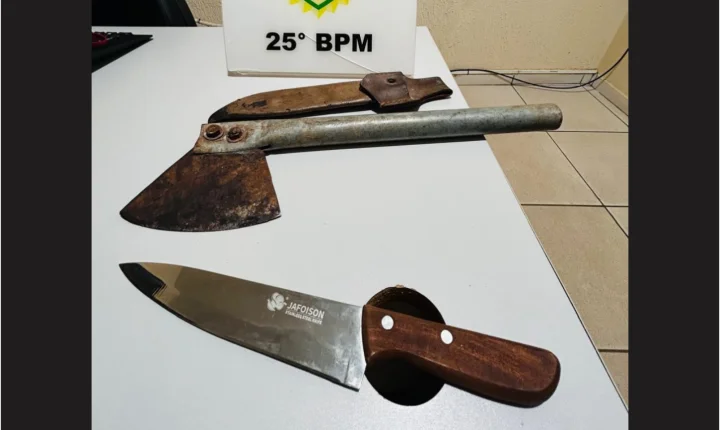 Suspeitos são presos após ataques com pedras e ameaças a moradores no bairro Santa Felicidade em Iporã