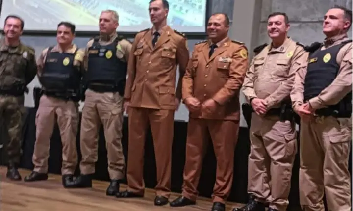 Troca de comando marca nova fase da 5ª Companhia da Polícia Militar em Cianorte