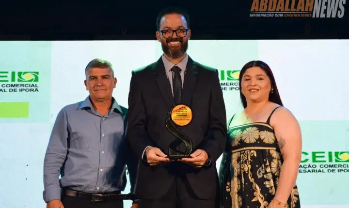 Uma noite para celebrar quem faz Iporã crescer: ACEI entrega Prêmio Destaques do Ano