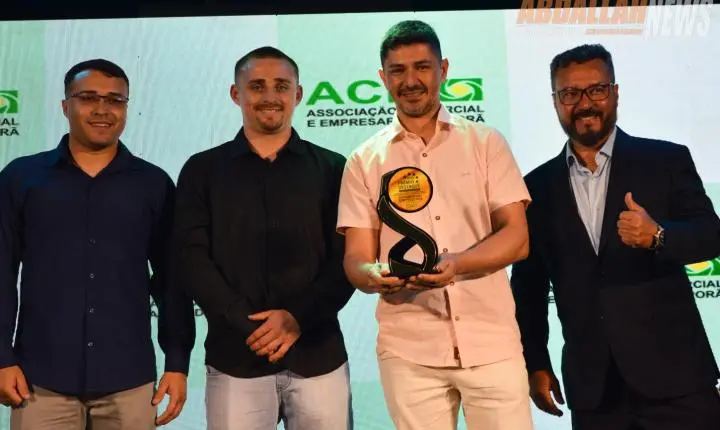 Uma noite para celebrar quem faz Iporã crescer: ACEI entrega Prêmio Destaques do Ano