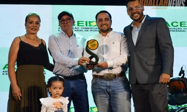 Uma noite para celebrar quem faz Iporã crescer: ACEI entrega Prêmio Destaques do Ano